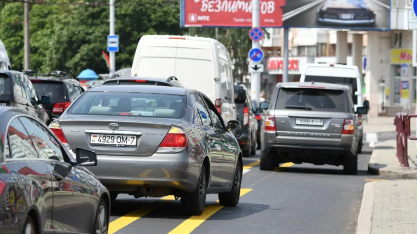 У Мінску зрабілі веладарожку на праезнай частцы. Але нешта пайшло не так (фота)