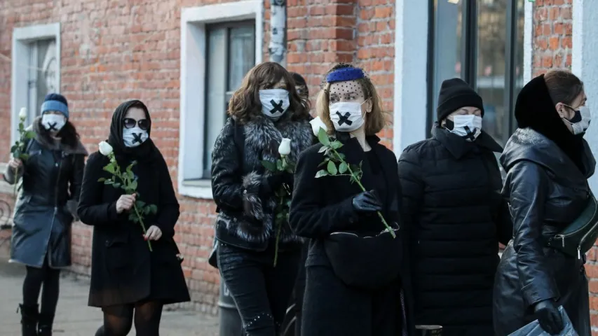 У Мінску прайшла акцыя ў падтрымку асуджаных Барысевіч і Сарокіна