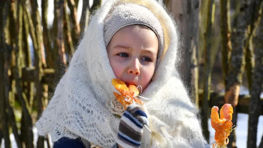 Як пад Мінскам адсвяткавалі Масленіцу