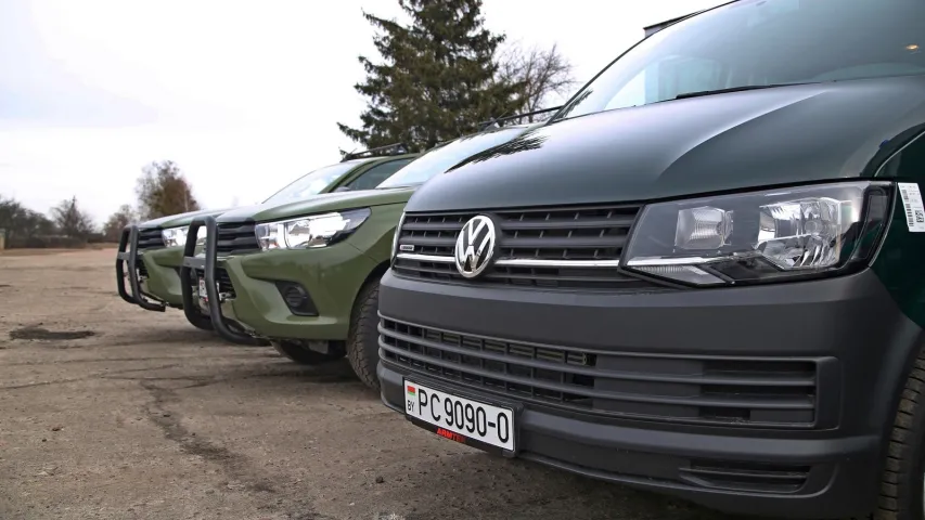 ЗША перадалі абсталяванне беларускім памежнікам