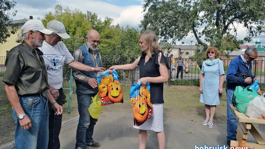 У Бабруйску прайшоў чэмпіянат горада па шашках сярод бяздомных