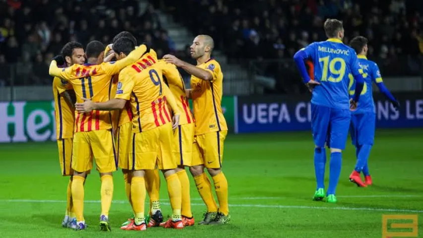 BATE 0-2 Barcelona: as it happened (in pictures)