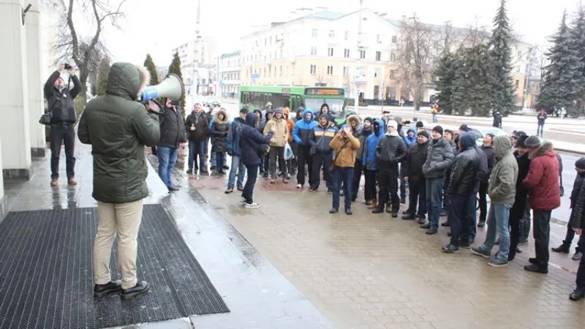 Як праходзіў марш “Мы не дармаеды!” у Брэсце (фотарэпартаж)