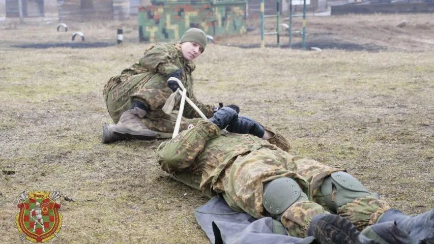 Беларускія і брытанскія вайскоўцы правялі сумесную трэніроўку