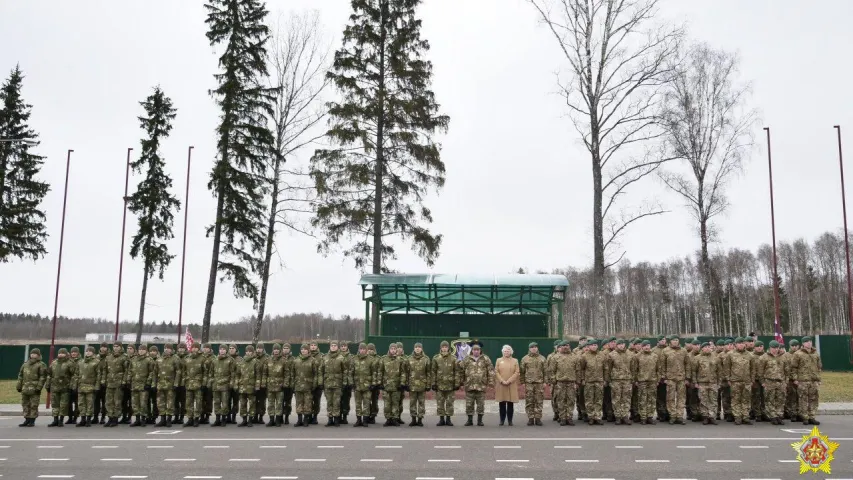 Брытанскія марскія пехацінцы вярнуліся з Беларусі на радзіму