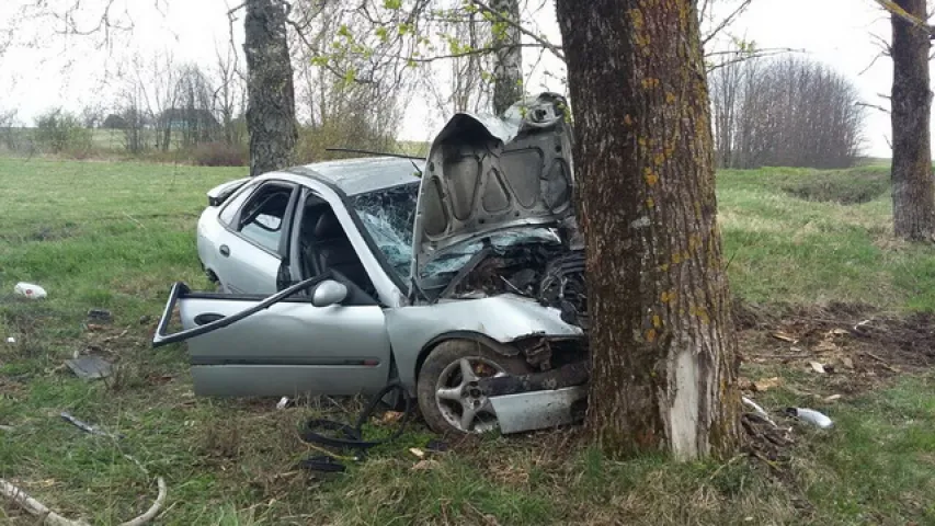 ДТЗ пад Чэрвенем: Кіроўца загінуў, пасажыр цяжка траўмаваны