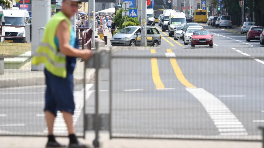 У Мінску зрабілі веладарожку на праезнай частцы. Але нешта пайшло не так (фота)