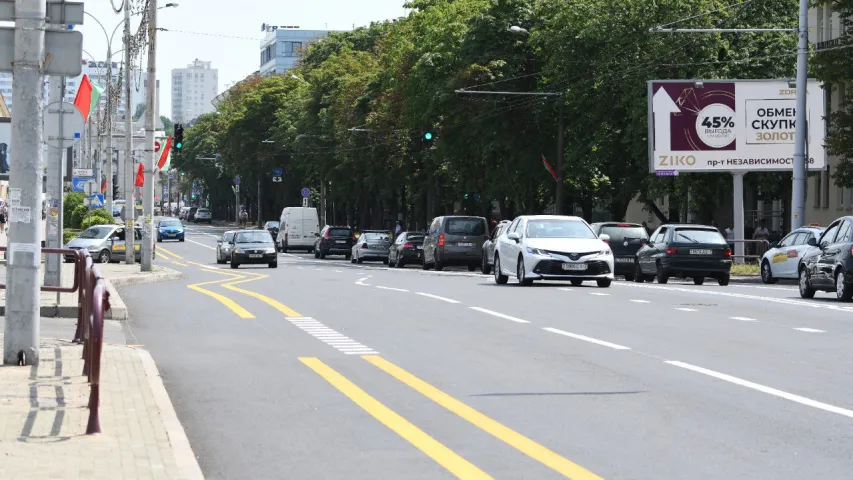 У Мінску зрабілі веладарожку на праезнай частцы. Але нешта пайшло не так (фота)