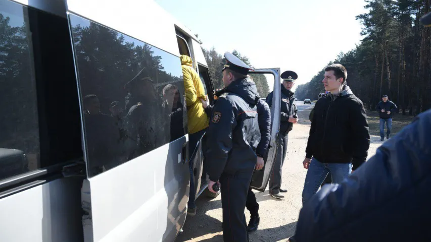 Змітра Дашкевіча і Філіпа Шаўрова ў Курапатах таксама затрымалі (відэа)