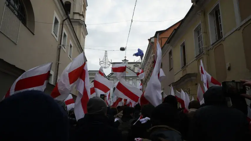 На могілках Росы ў Вільні адбылося ўрачыстае перапахаванне Каліноўскага