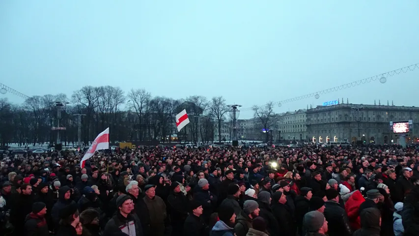 У Мінску прайшоў "Марш абураных беларусаў" (онлайн)