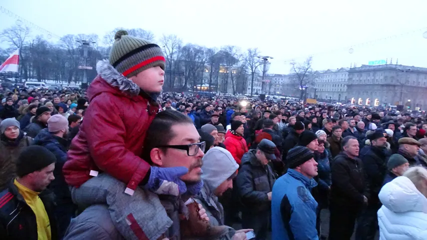 У Мінску прайшоў "Марш абураных беларусаў" (онлайн)