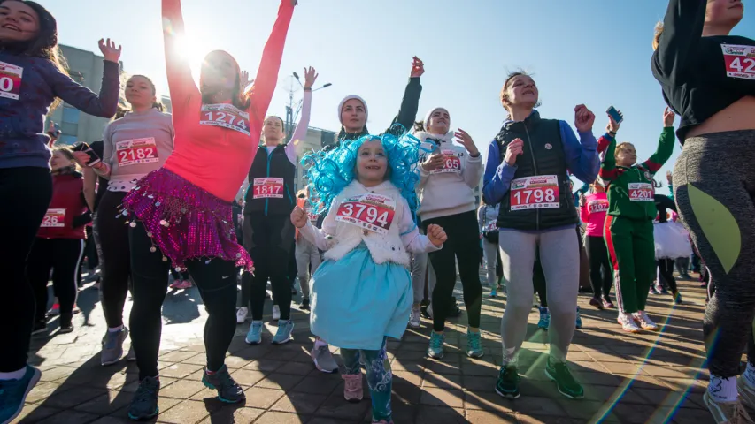 Бяжы, дзеўка, бяжы! Прыгожыя фота з Beauty Run у Мінску