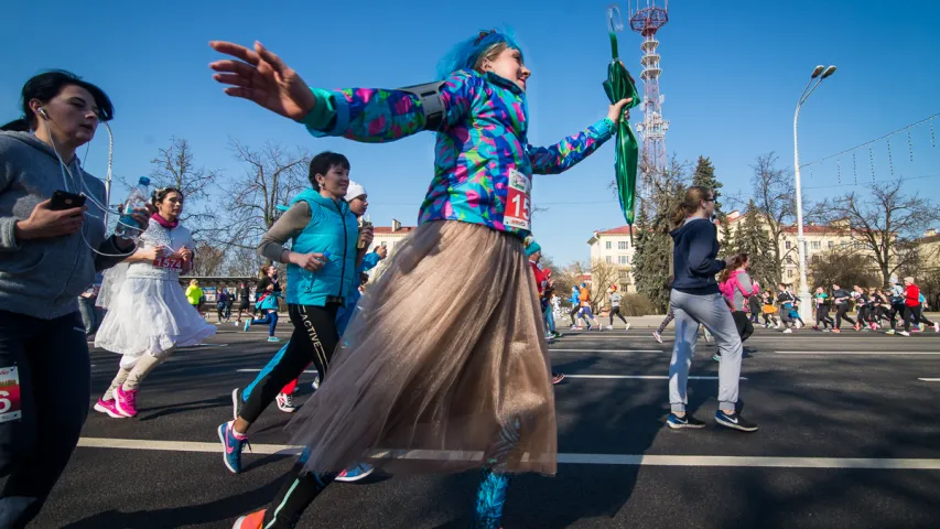 Бяжы, дзеўка, бяжы! Прыгожыя фота з Beauty Run у Мінску