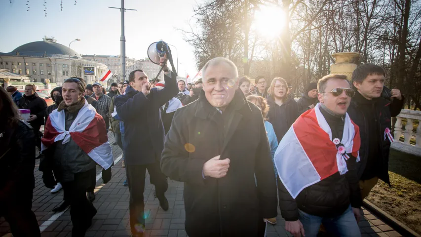 Фотарэпартаж з Дня Волі ў Мінску