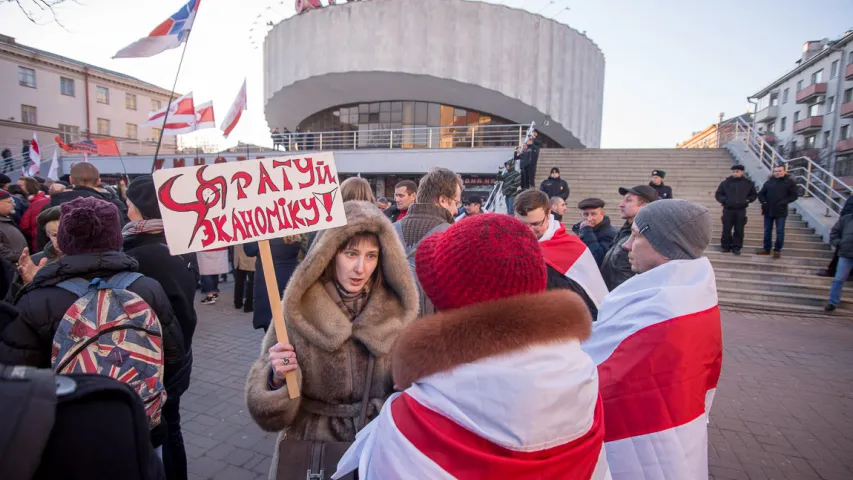 Фотарэпартаж з Дня Волі ў Мінску