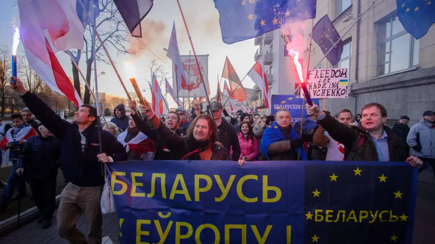 Фотарэпартаж з Дня Волі ў Мінску