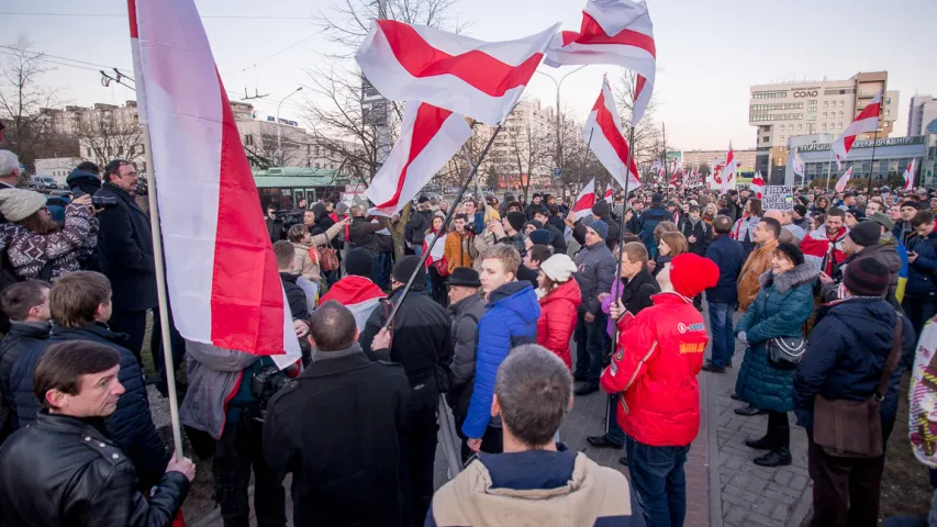 Фотарэпартаж з Дня Волі ў Мінску