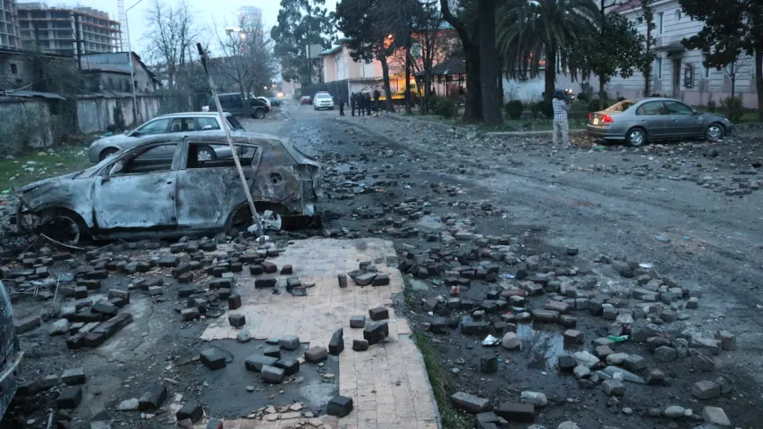 В Батуми из-за несправедливого штрафа устроили беспорядки против полиции