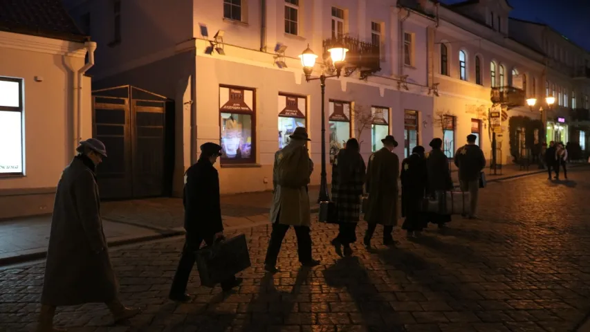 У Гродне прайшло маўклівае "шэсце ў гета" (фота, відэа)