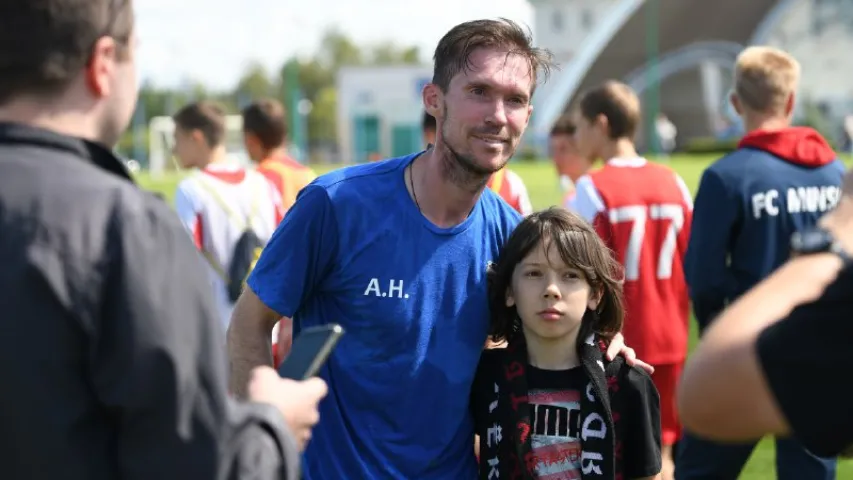 Аляксандр Глеб правёў першы матч у складзе "Іслачы"