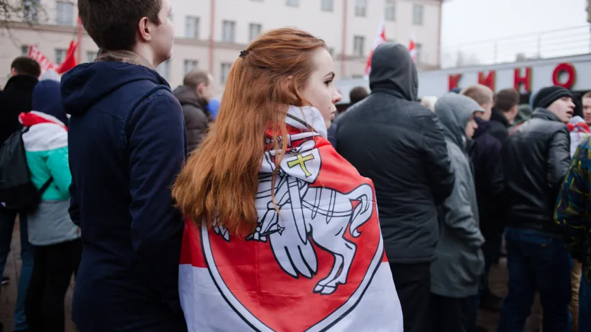 Фотарэпартаж з мінскай акцыі пратэсту супраць "дэкрэта аб дармаедах"