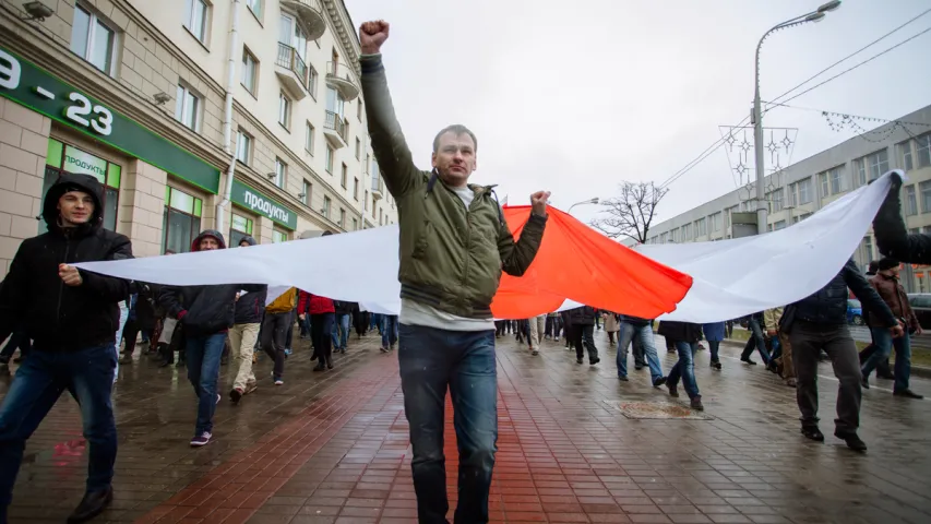 Як у Мінску прайшоў Дзень Волі: фота, відэа, меркаванні