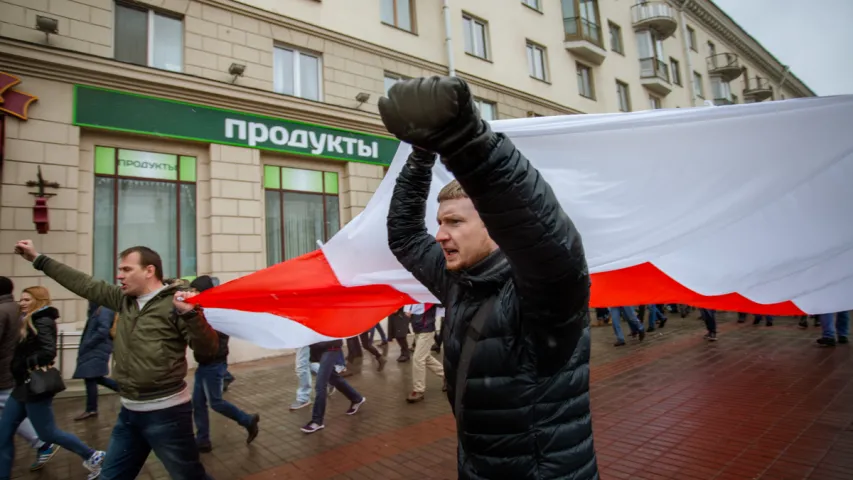 Як у Мінску прайшоў Дзень Волі: фота, відэа, меркаванні