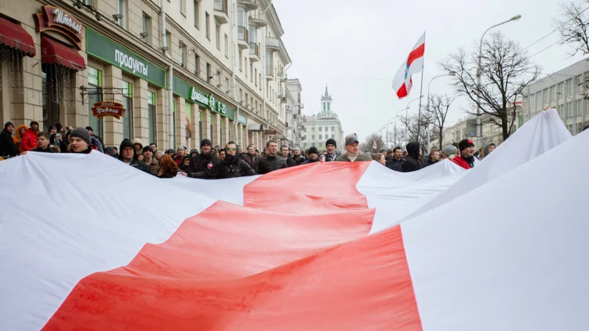 Як у Мінску прайшоў Дзень Волі: фота, відэа, меркаванні