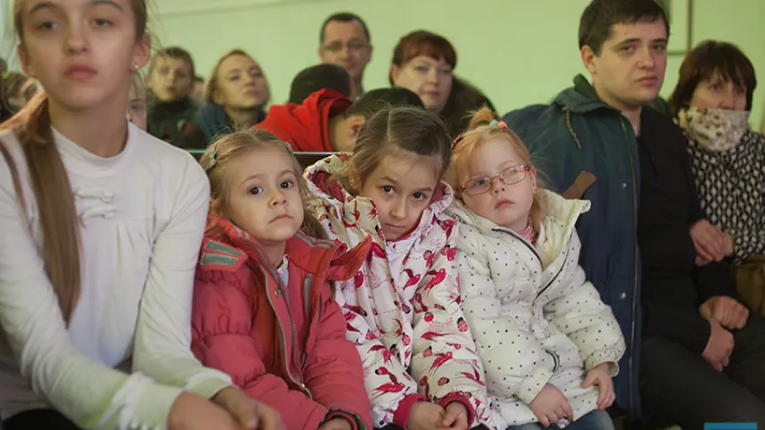 У Гродне дзеці з інваліднасцю паказалі мюзікл (фота)