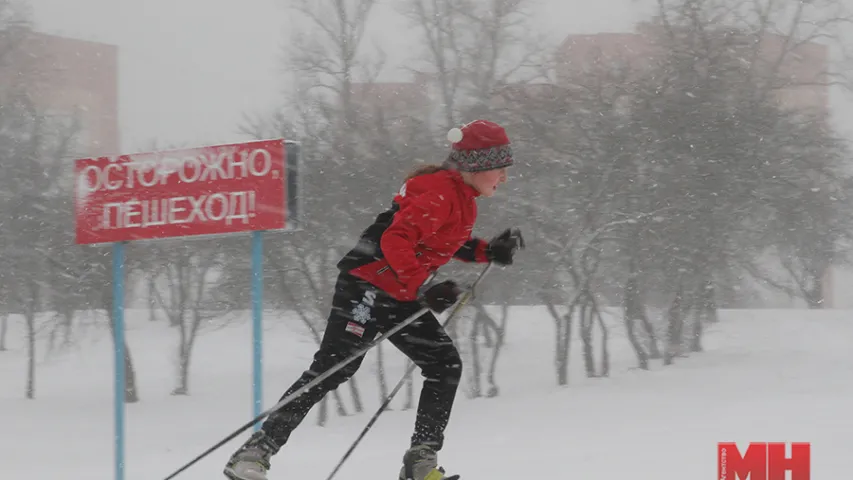 У Мінску пачала працаваць гарадская лыжная траса (фота)