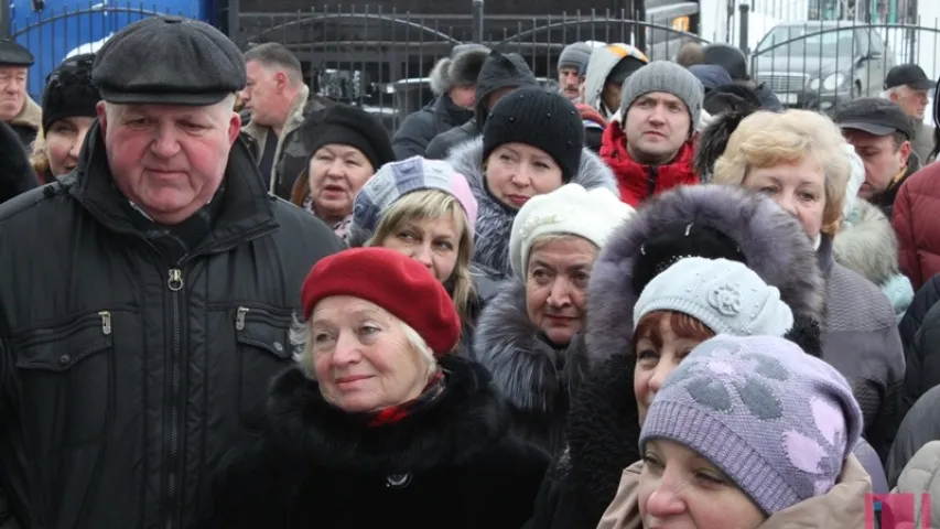 Брэсцкія ІП зладзілі мітынг і шэсце ў аблвыканкам (фота)