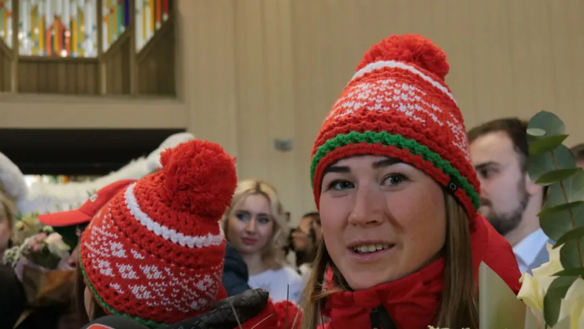 Дар'я Домрачава: Дома найперш абдыму дачку (фота, відэа)