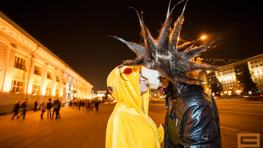 Мінчукі адзначылі Хэлаўін. Фотарэпартаж