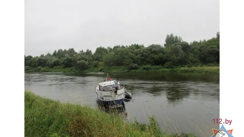 На Віцебшчыне на мель села яхта з нарвежцамі 