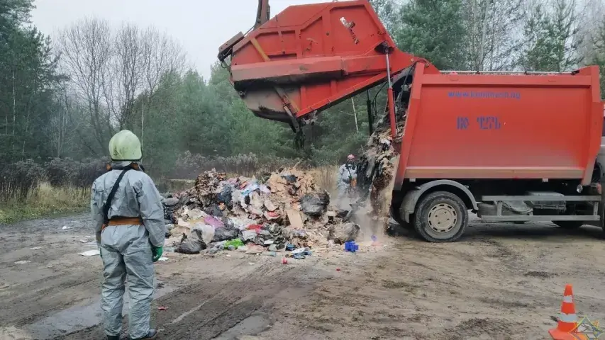 Мінскі смеццявоз прывёз на сметнік радыеактыўны ёд