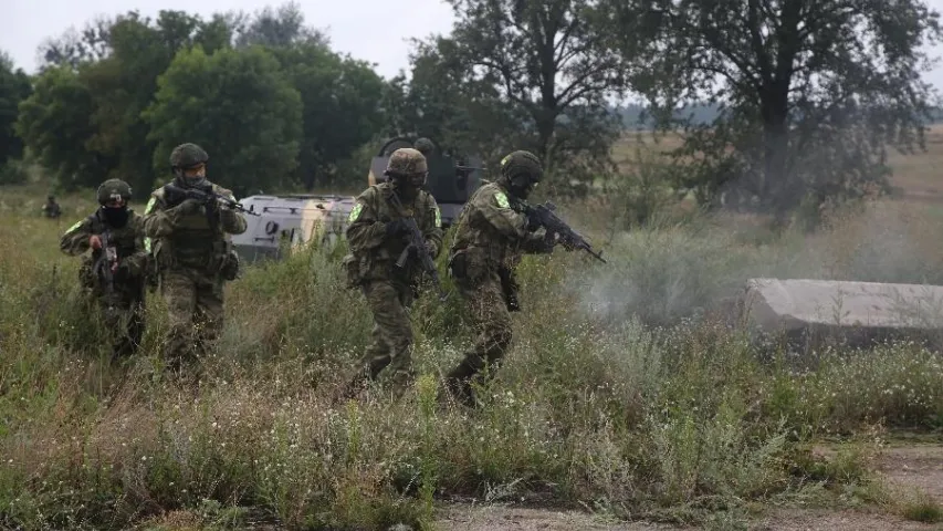 У Беларусі адпрацоўвалі ліквідацыю ўмоўнай "банды", якая прарвалася з-за мяжы