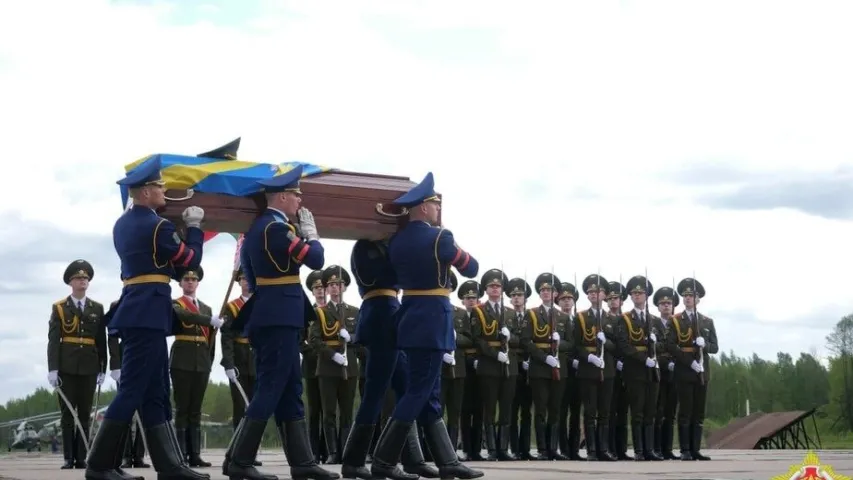 Загінулага ў Баранавічах лётчыка Мікіту Куканенку пахаваюць у Полацку