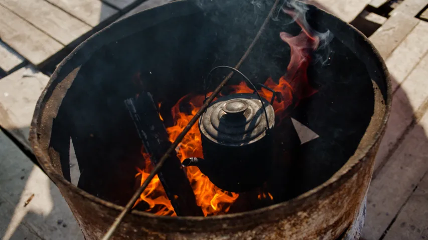 Фотарэпартаж з лагера абаронцаў Курапатаў, якія дамагліся спынення будаўніцтва