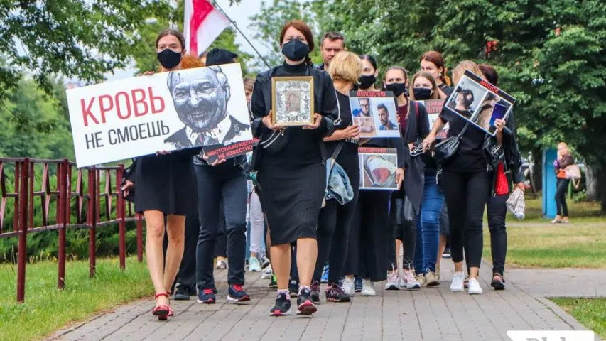 Шэсце памяці ахвяр лукашэнкаўскага рэжыму прайшло ў Маладзечне