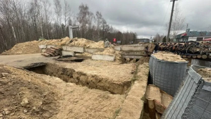 У Роўненскай вобласці таксама будуюць плот на мяжы з Беларуссю