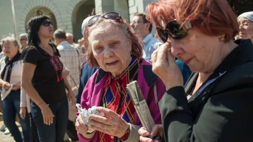 У Мінску пахавалі Паўла Шарамета (фотарэпартаж)