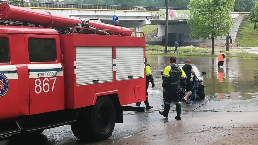 Пасля залеваў Наваполацк стаў Венецыяй (фота, відэа)