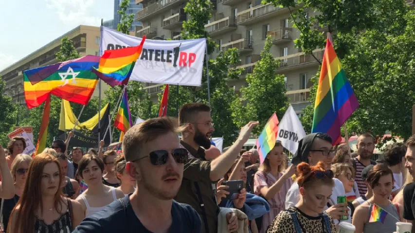  "Польшча мусіць быць талерантнай". Як прайшоў гей-прайд у Варшаве