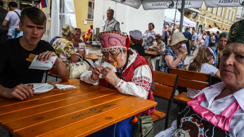 У цэнтры Мінска прайшоў Дзень расійскай культуры 