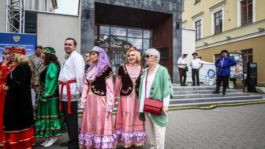 У цэнтры Мінска прайшоў Дзень расійскай культуры 