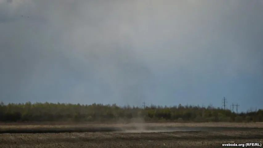 У Добрушскім раёне бачылі смерч (фотафакт)