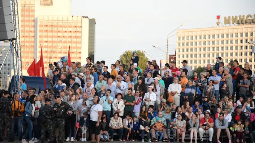 Якім будзе заўтрашні парад у Мінску, можна пабачыць ужо цяпер (фота)