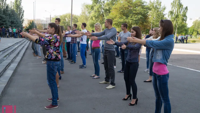 Фотафакт: у Гомелі праходзіць студэнцкая акцыя “Варушынак” 