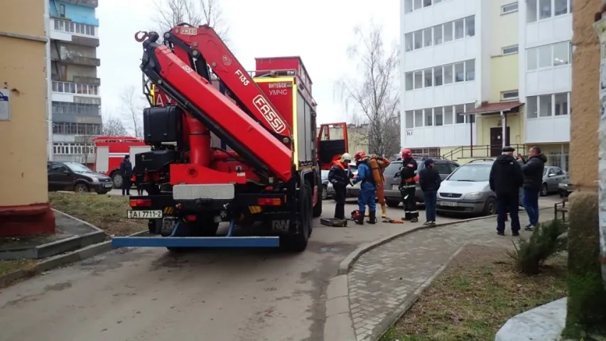 З-за невядомага рэчыва ў Віцебску з дома эвакуявалі 18 чалавек